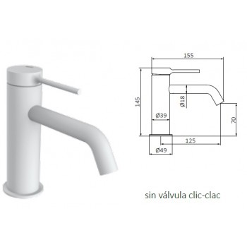 MONOMANDO LAVABO TIME MALE...