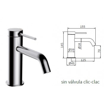 MONOMANDO LAVABO TIME MALE...