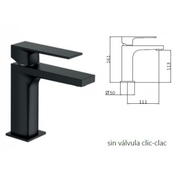 MONOMANDO LAVABO KALA NEGRO...